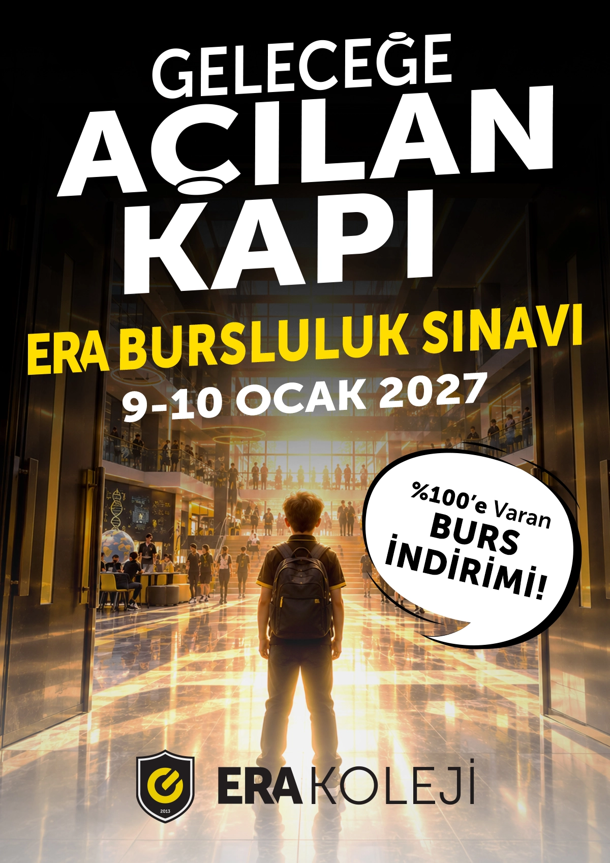 ERA Koleji Bursluluk Sınavı 9-10 Ocak 2027