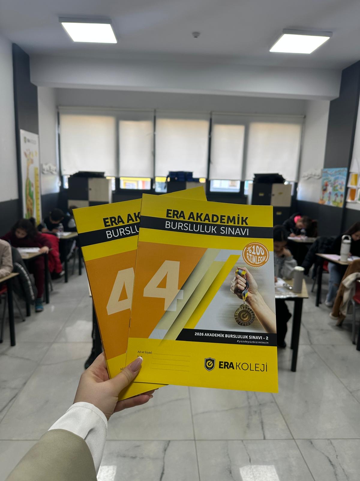 ERA Koleji – ERA Koleji İzmir Mavişehir Kampüsü’nde Bursluluk Sınavı Gerçekleştirildi görseli