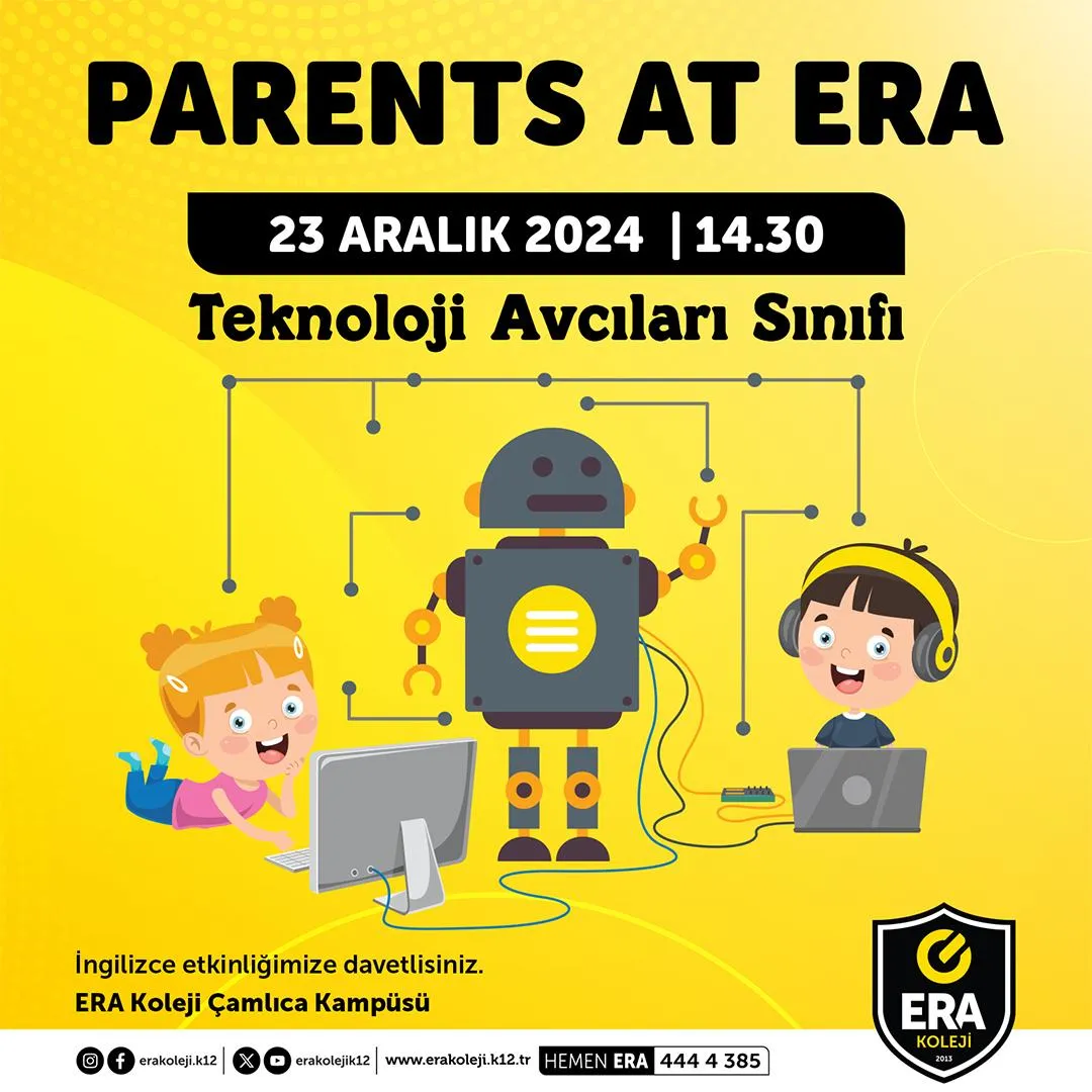 ERA Koleji – PARENTS AT ERA görseli