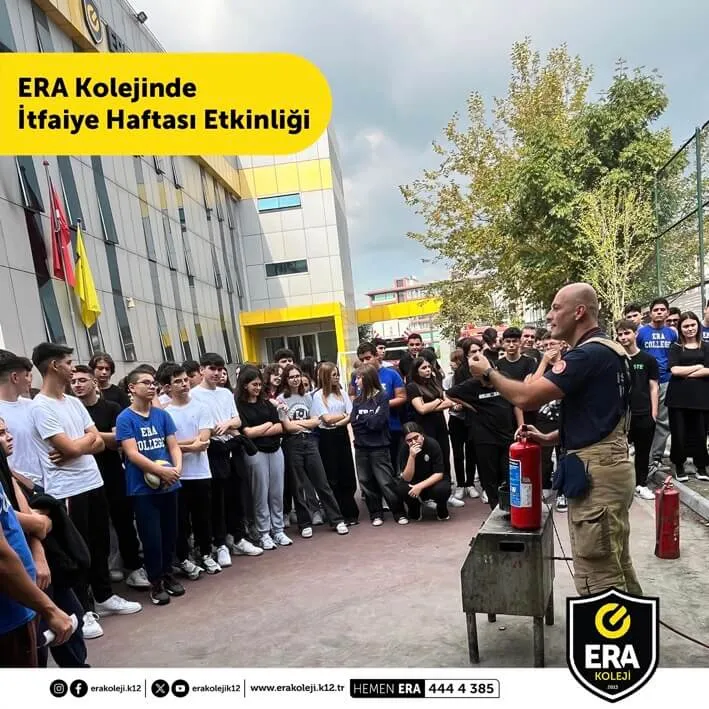 ERA Koleji – ERA Kolejinde İtfaiye Haftası Etkinliği görseli