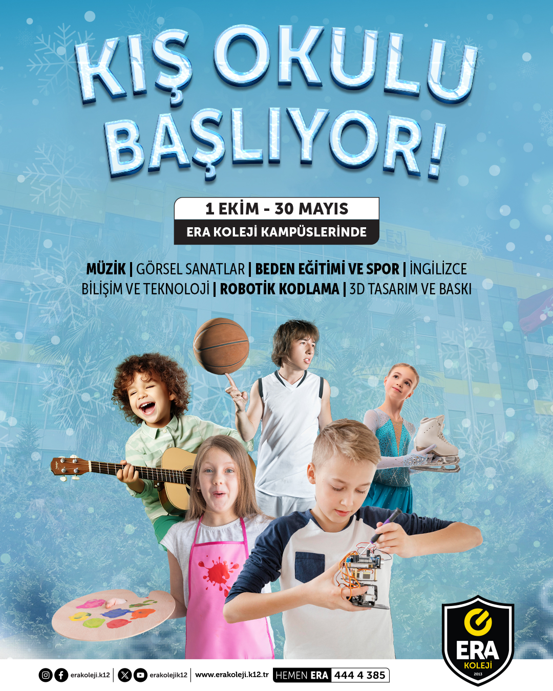 ERA Koleji –  ERA Kolejinde Kış Okulu Başlıyor! görseli