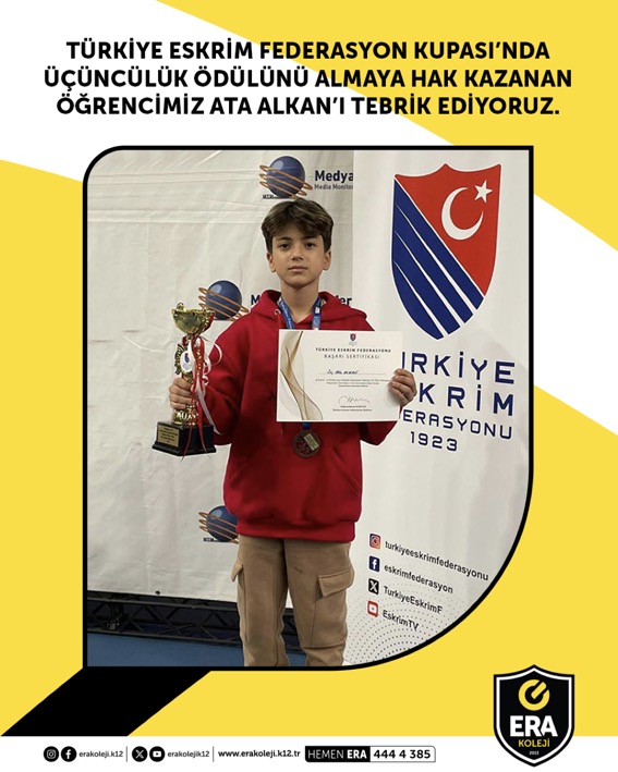  ERA Kolejinde Bir Başarı Daha
