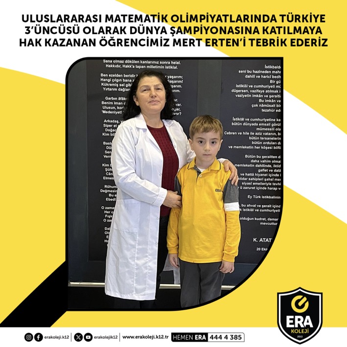  ERA Kolejinde Bir Başarı Daha