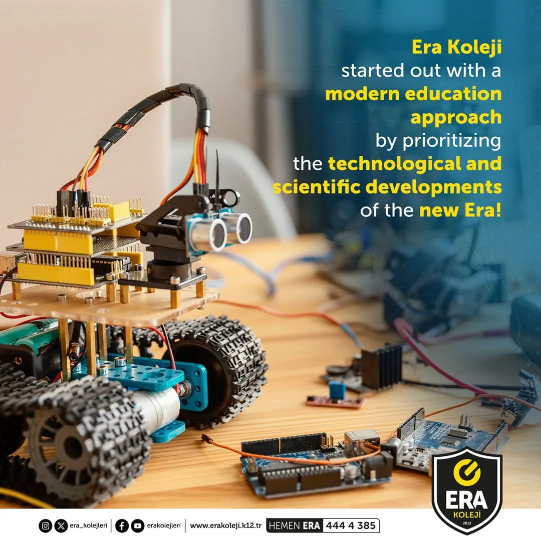 Era Koleji started out with a modern education approach by prioritizing the technological and scientific developments of the new Era!