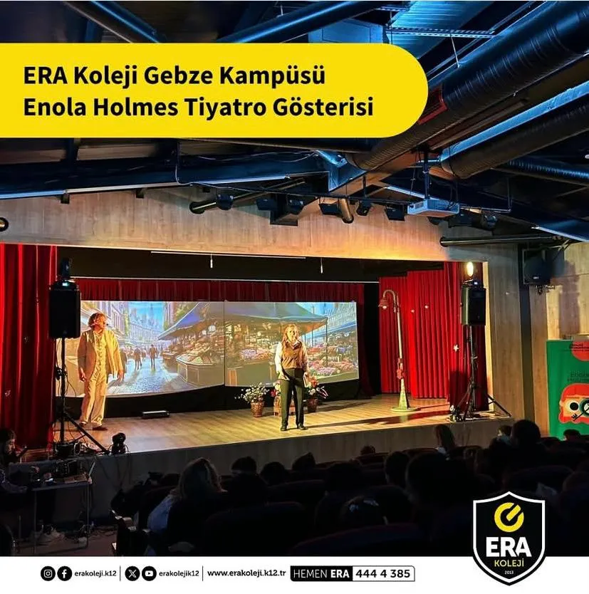 ERA Koleji – ENOLA HOLMES TİYATRO GÖSTERİSİ görseli