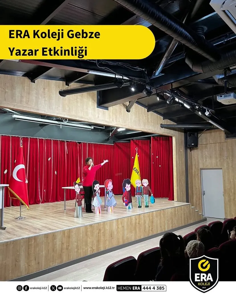ERA Koleji – ERA KOLEJİ GEBZE YAZAR ETKİNLİĞİ görseli