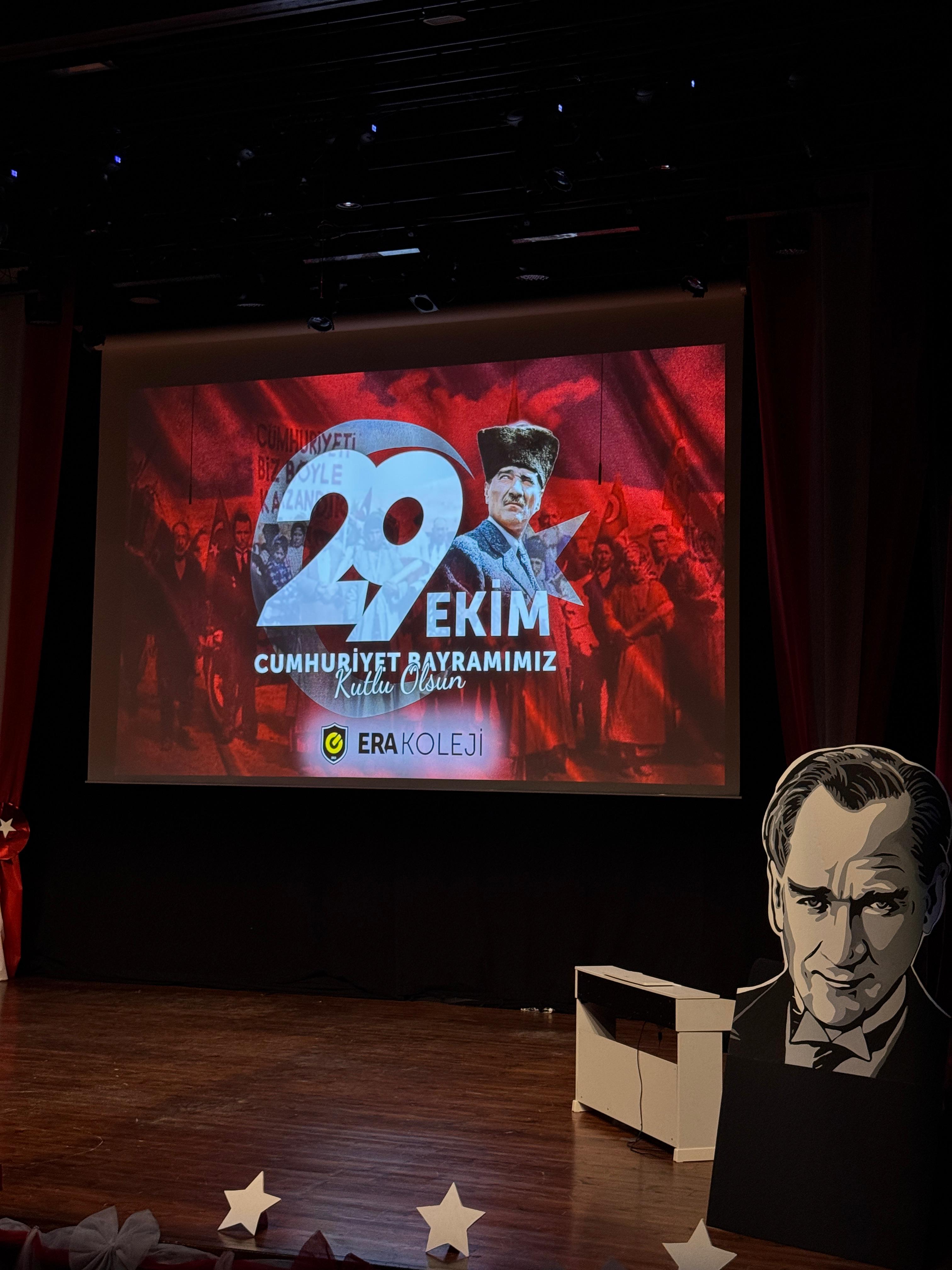 ERA Koleji – ERA Koleji Sancaktepe Kampüsünde Cumhuriyetimizin 102. Yılını Coşkuyla Kutladık görseli