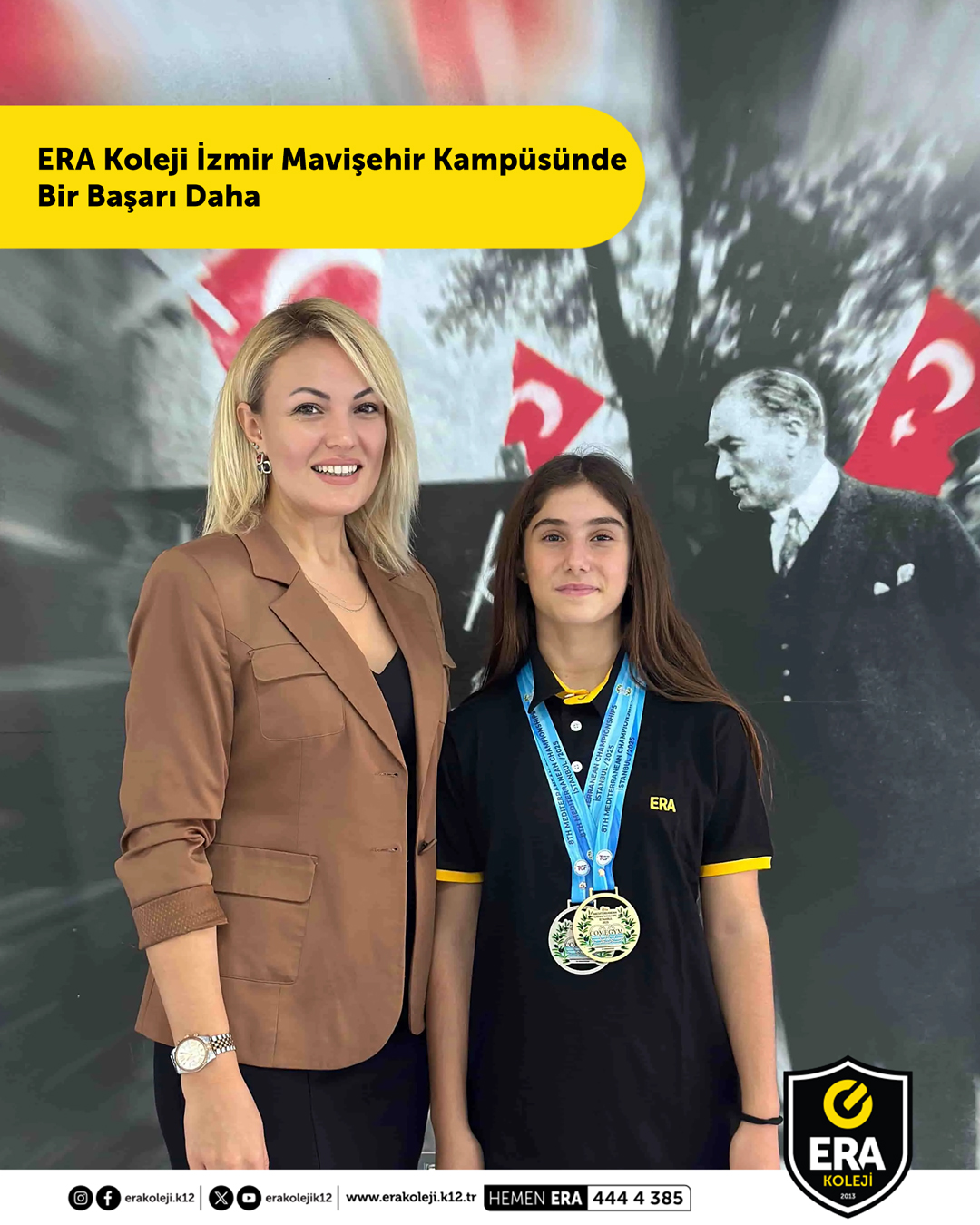 ERA Koleji –  ERA Koleji İzmir Mavişehir Kampüsünde Bir Başarı Daha görseli