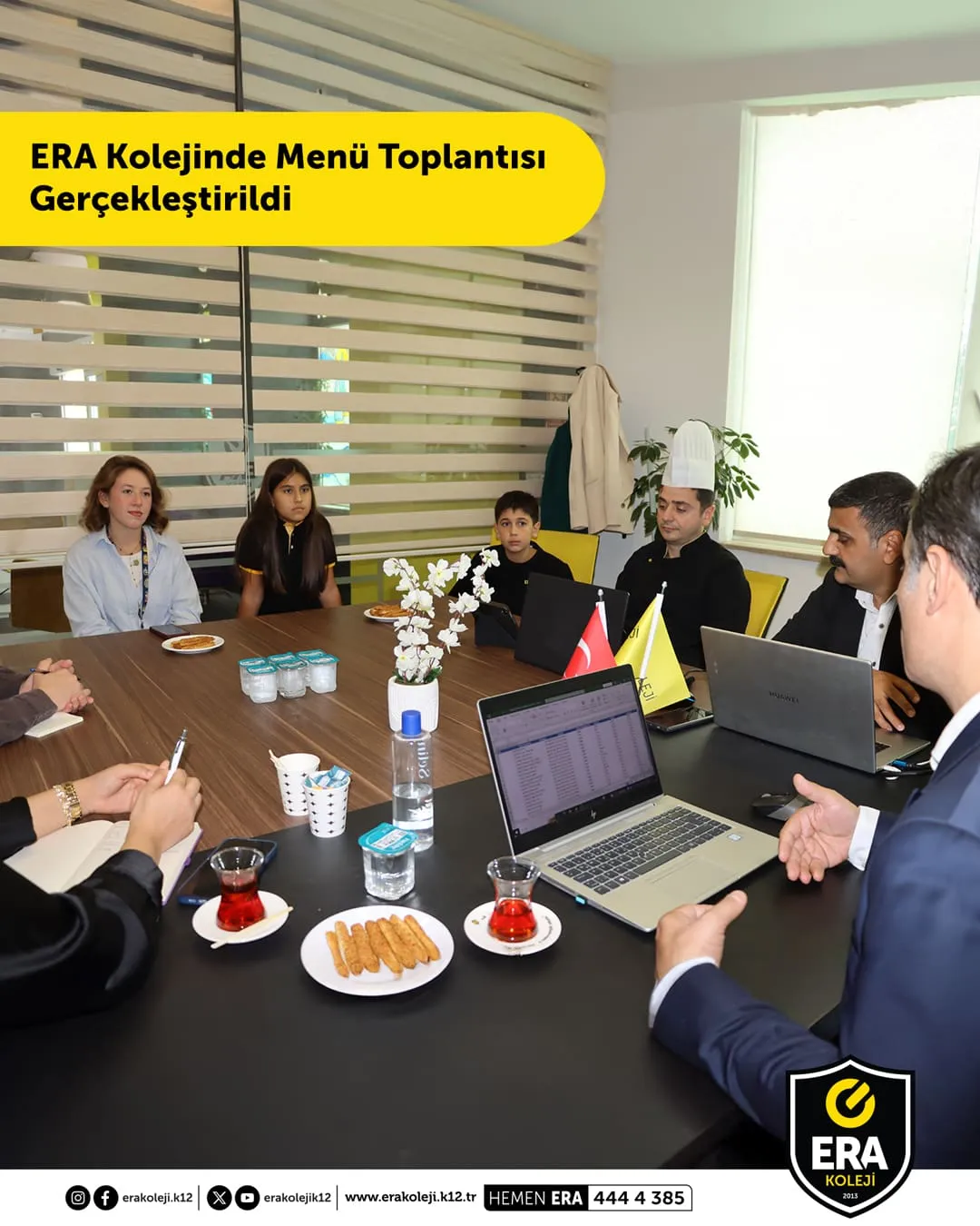ERA Koleji –  ERA Kolejinde Menü Toplantısı Gerçekleştirildi görseli