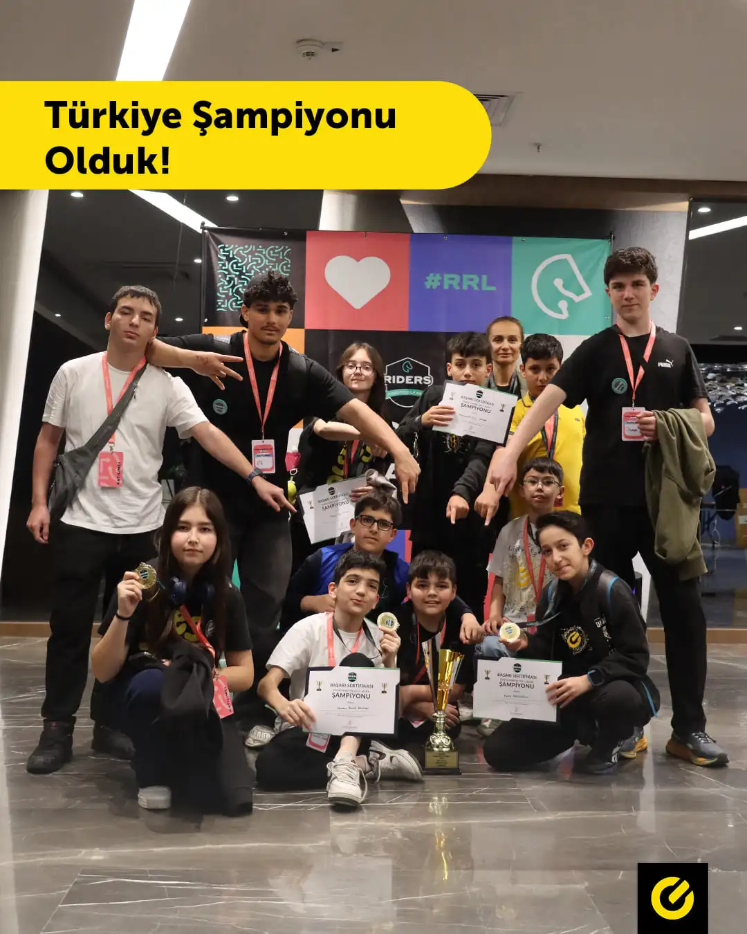 ERA Koleji – Türkiye Şampiyonu Olduk! görseli