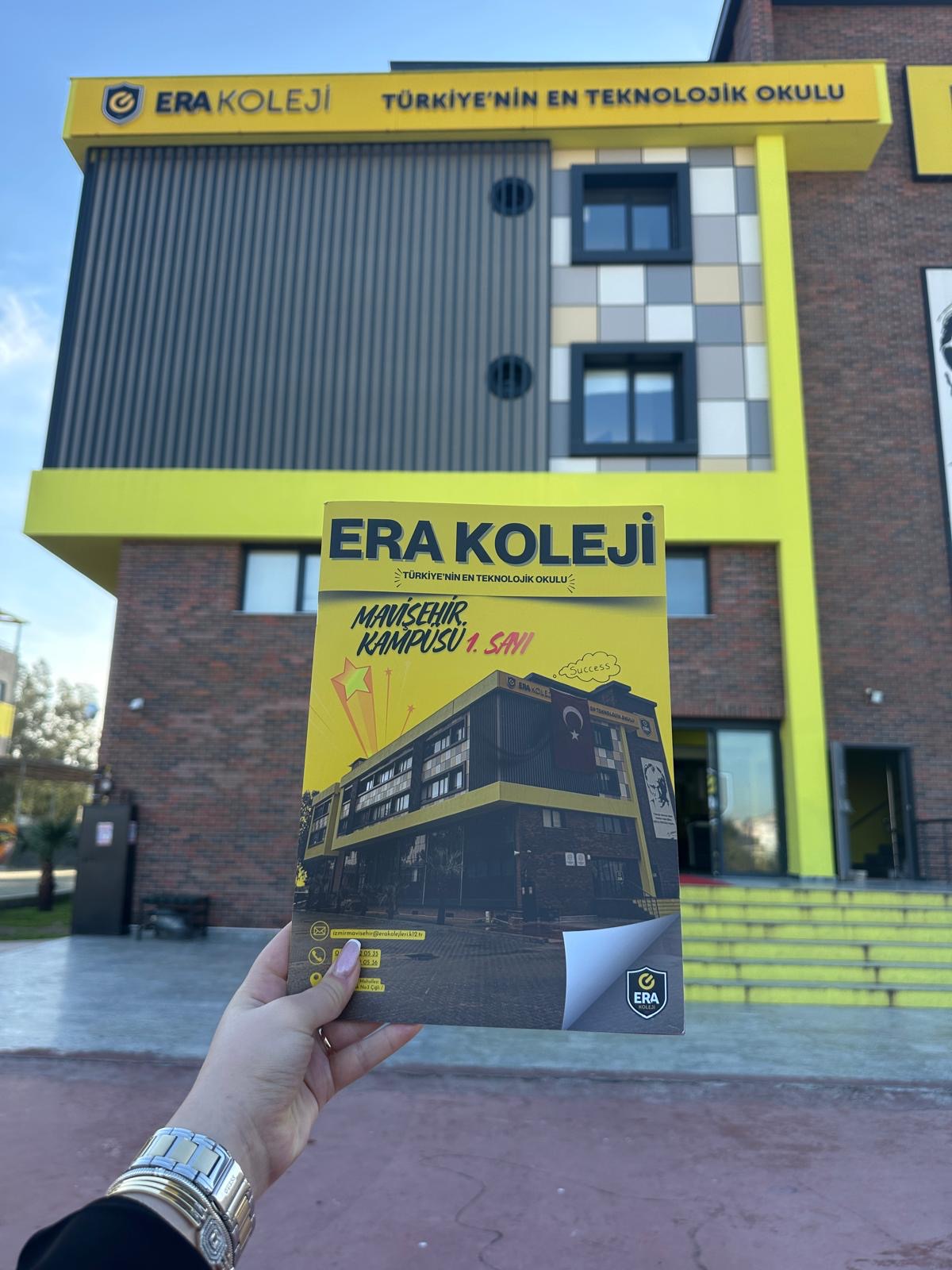 ERA Koleji – ERA KOLEJİ İZMİR MAVİŞEHİR KAMPÜSÜ DERGİMİZİN BİRİNCİ SAYISI YAYINDA görseli