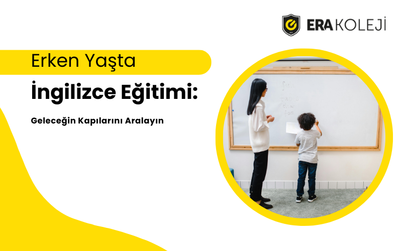 Erken yaşta İngilizce eğitimi ile çocukların İngilizce öğrenmesi, keşif ve öğrenme potansiyelini destekleyen beceriler kazandırır. görseli