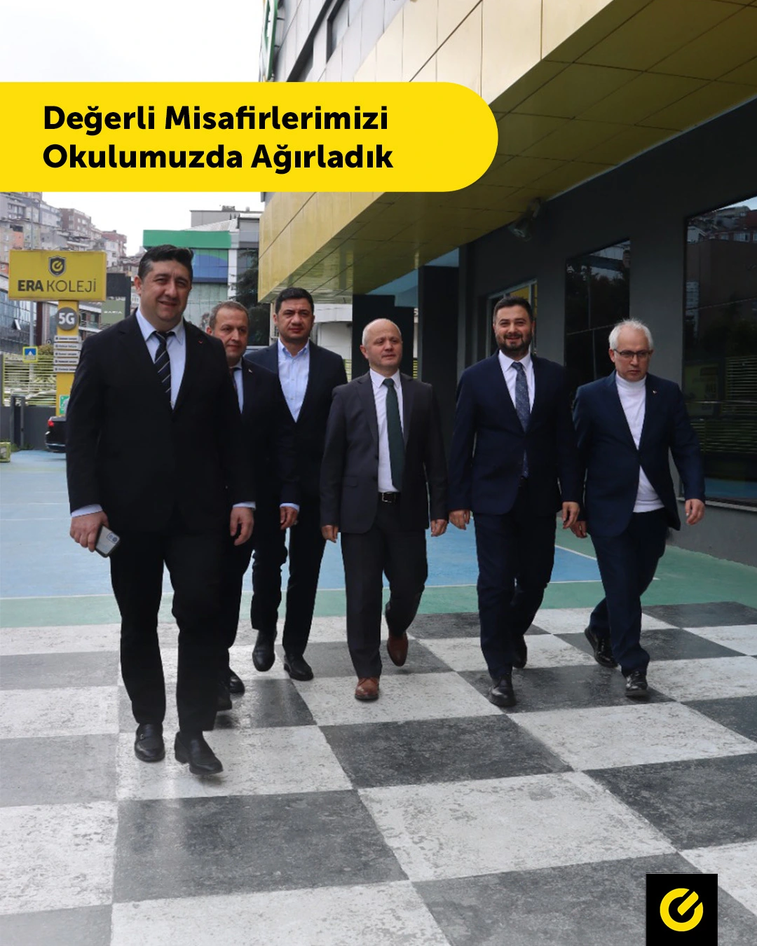 ERA Koleji – Kâğıthane Belediye Başkanı ve Mahalle Muhtarları Okulumuzda Ağırlandı görseli