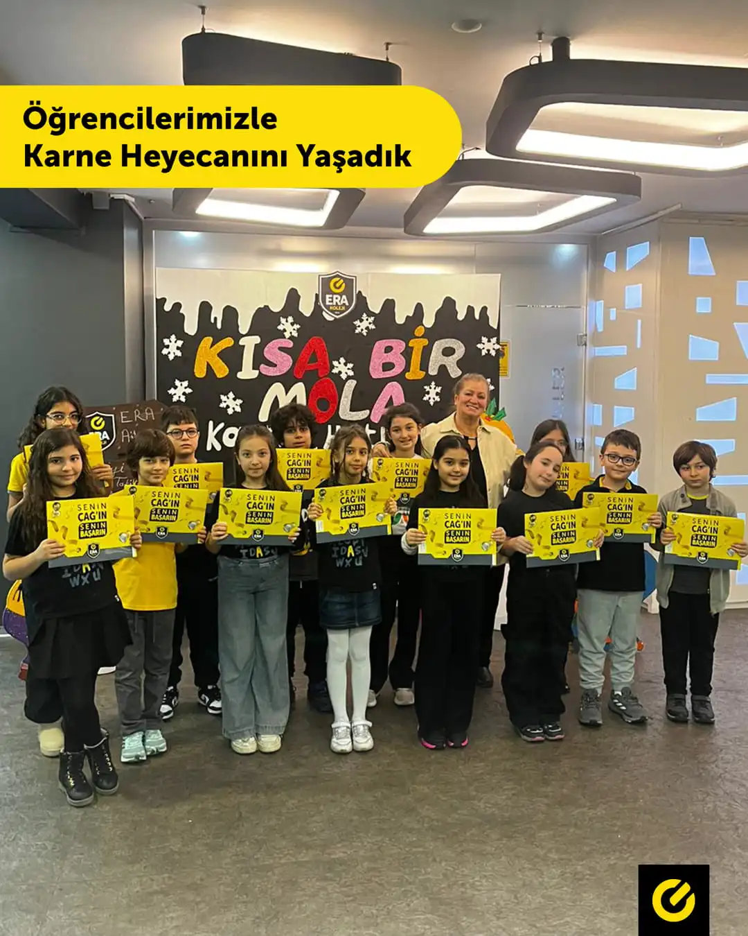 ERA Koleji – ERA Kolejinde Karne Heyecanı görseli