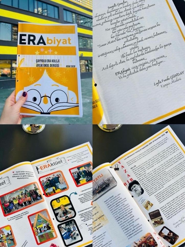 ERA Koleji – Aylık Okul Dergimiz: ERAbiyat  görseli