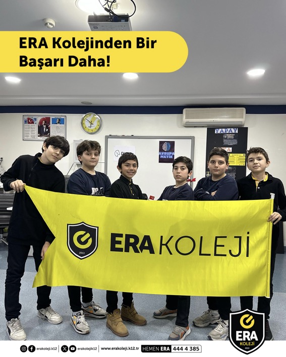  ERA Kolejinden Bir Başarı Daha