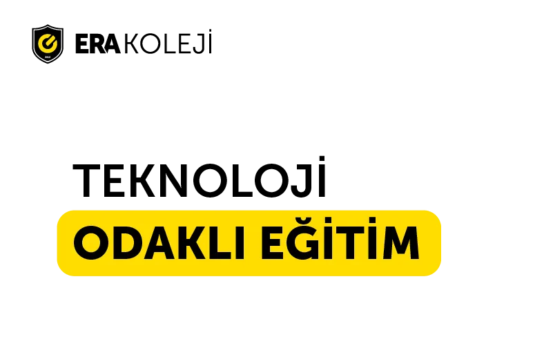 Era koleji, teknoloji odaklı eğitim görseli