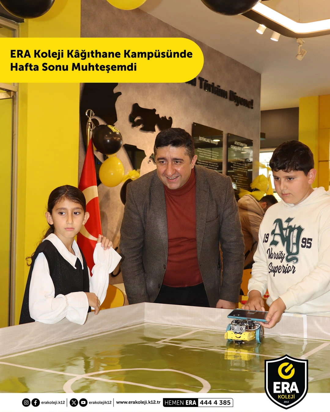 ERA Koleji – ERA Koleji Kâğıthane Kampüsünde Hafta Sonu Muhteşem Geçti! görseli
