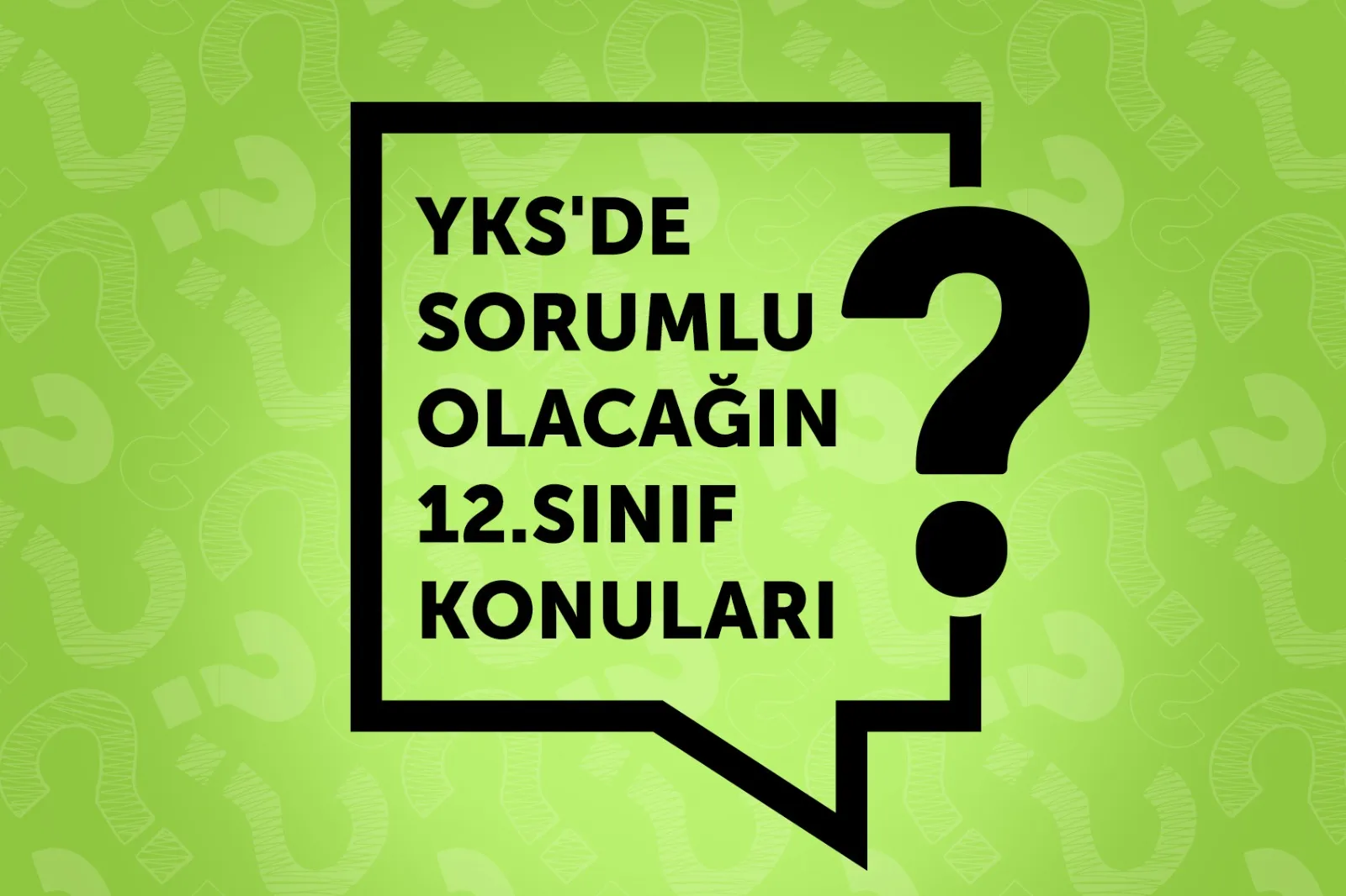 ERA Koleji – YKS'de Sorumlu Olacağın 12. Sınıf Konuları görseli