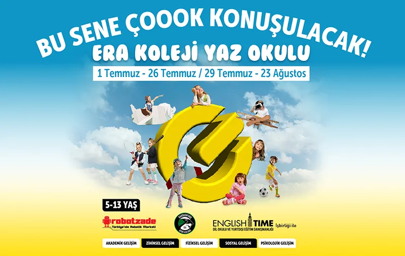 ERA Koleji – ☀️ Yaz Okulu Başlıyor! ☀️ görseli