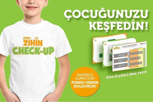 ERA Koleji – Era Zihin CHECK - UP ile Becerilerinizi Keşfedin! görseli