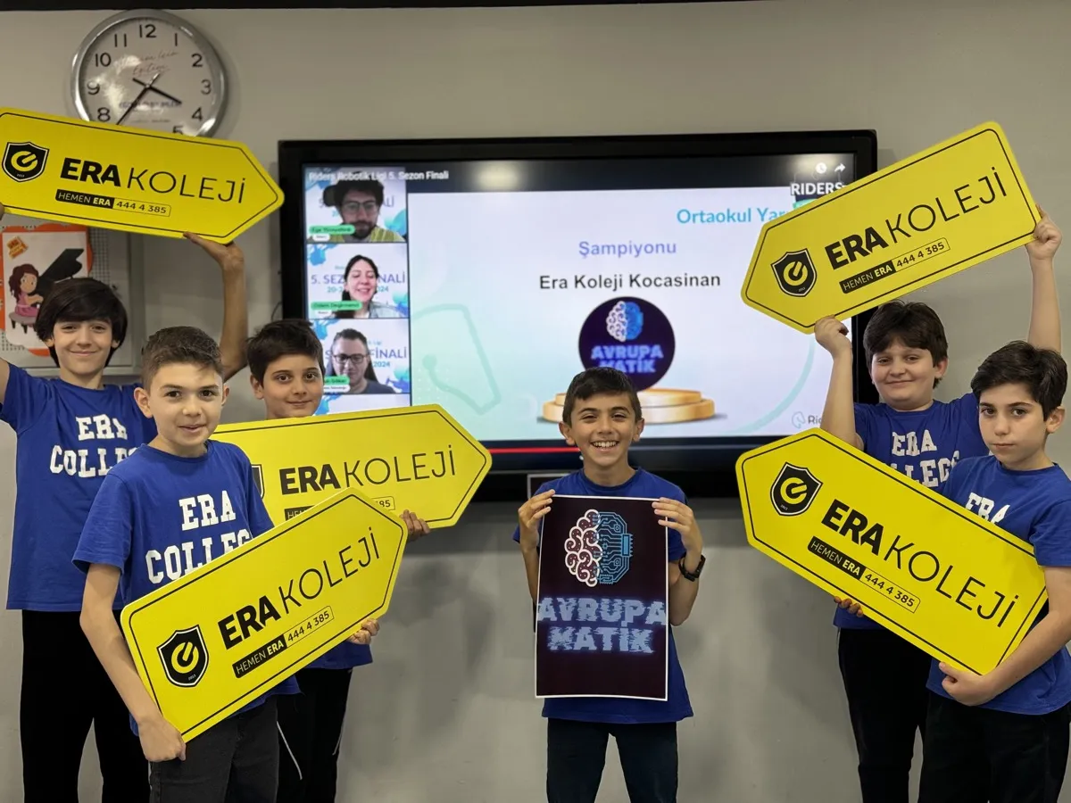ERA Koleji – ERA Koleji Kocasinan Kampüsü Robotik Takımı AVRUPAMATİK Türkiye Şampiyonu  görseli