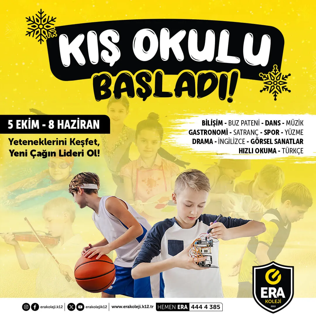 ERA Koleji – ERA KOLEJİNDE KIŞ OKULU BAŞALADI! ERA Koleji – ERA KOLEJİNDE KIŞ OKULU BAŞALADI! görseli