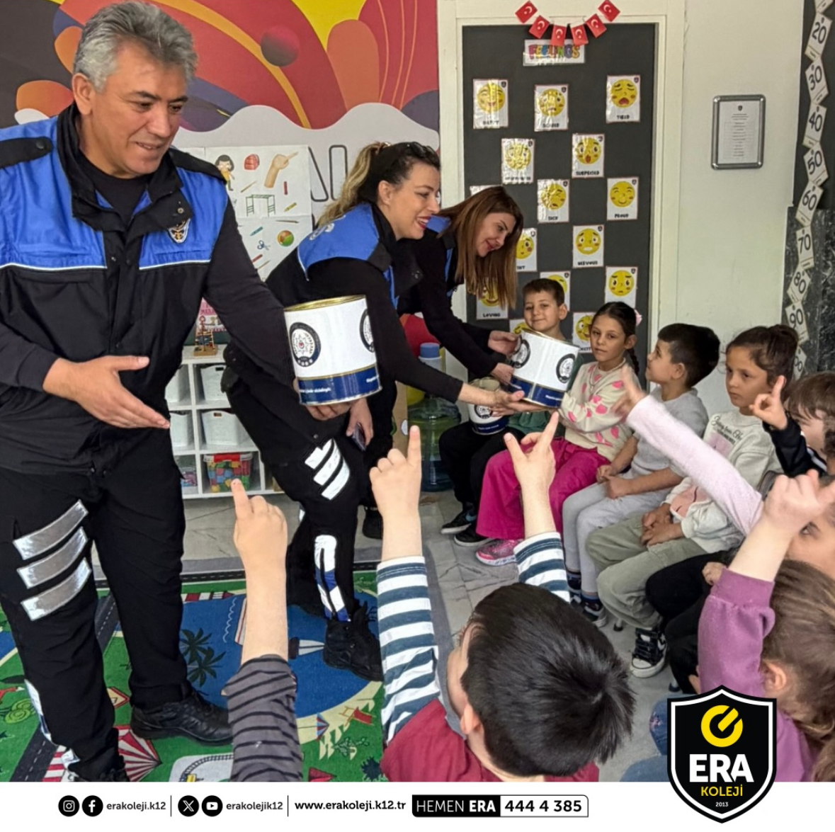 ERA Koleji – ERA Koleji İzmir Mavişehir Kampüsü’nde Polis Haftası Etkinliği görseli