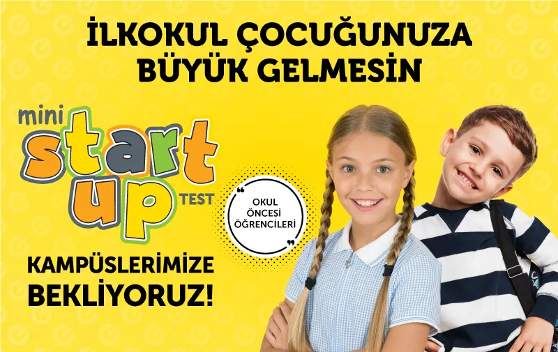 ERA Koleji – ERA Koleji Mini Start-Up Testi görseli