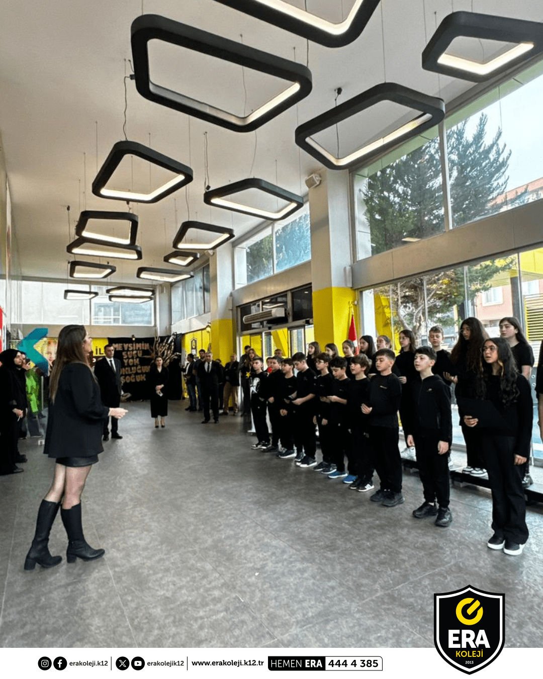 ERA Koleji – GAZİ MUSTAFA KEMAL ATATÜRK'Ü SAYGI, MİNNET VE ÖZLEMLE ANIYORUZ görseli