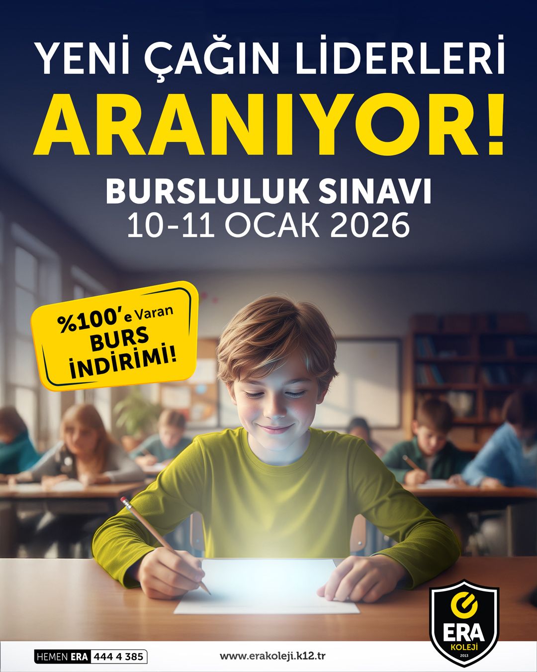 ERA Koleji – ERA Koleji Sancaktepe Kampüsünde 2026 Bursluluk Sınavı görseli
