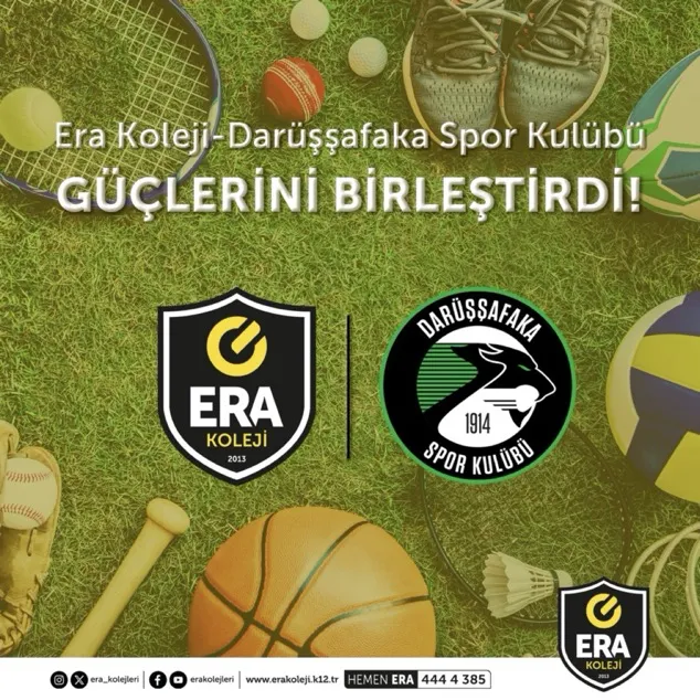 ERA Koleji – Era Koleji ile Darüşşafaka Spor Kulübü, güçlerini birleştirdi!  görseli